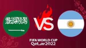 স্টেজ সেট argentina vs saudi arabia 