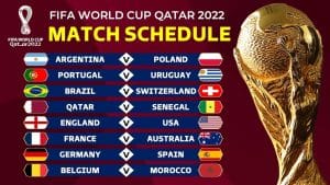 গ্রুপ পর্যায়ের fifa world cup 2022 schedule